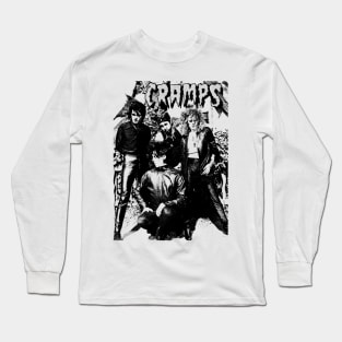 Retro The Cramps Long Sleeve T-Shirt